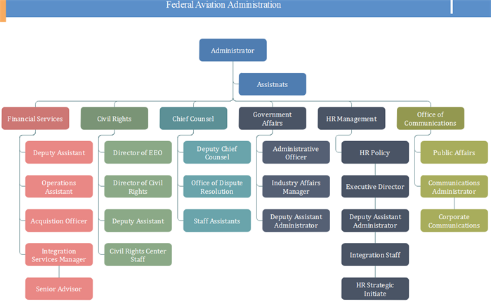 faa org chart template