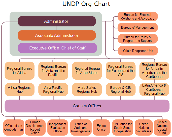 undp organization chart